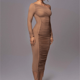 robe amincissante a effet gainant 