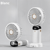 mini ventilateur portable blanc