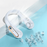 ventilateur de cou portable blanc